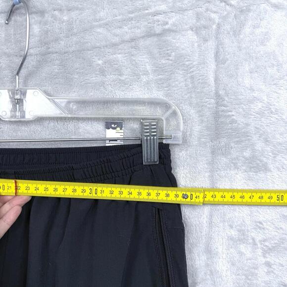 Nike Dri-Fit Black Track Pants Men Size M Lightweight Zip Hem Athletic Running - Picture 8 of 11